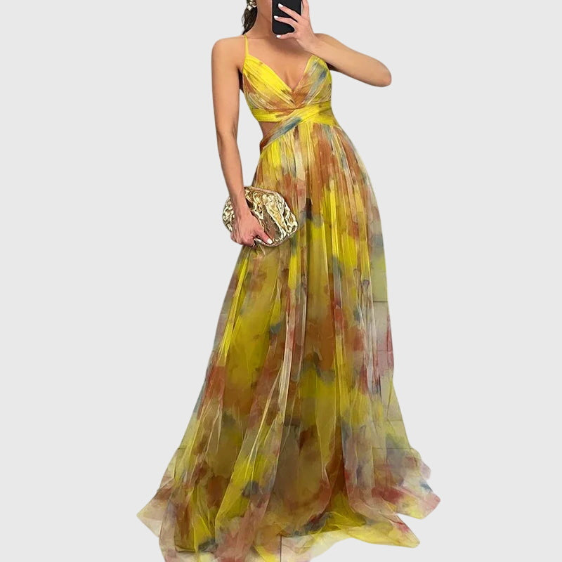 Claudette | Floral Maxi Dress