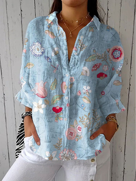 Sarai | Spring Petals Blouse