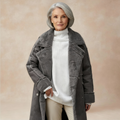 Margot | Warm Teddy Trench Coat