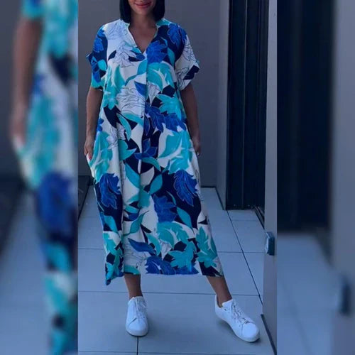 Jessie - Elegant Dress with Print