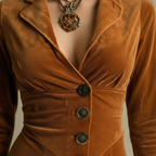 Anna | Long Velvet Dress