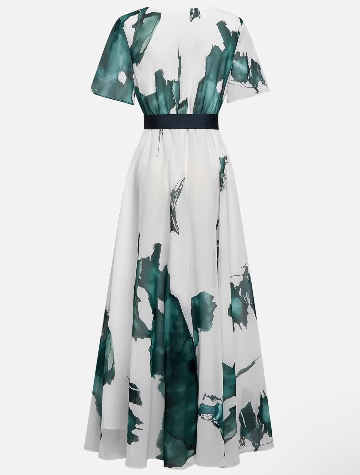 Nayla | Maxi dress with watercolour print