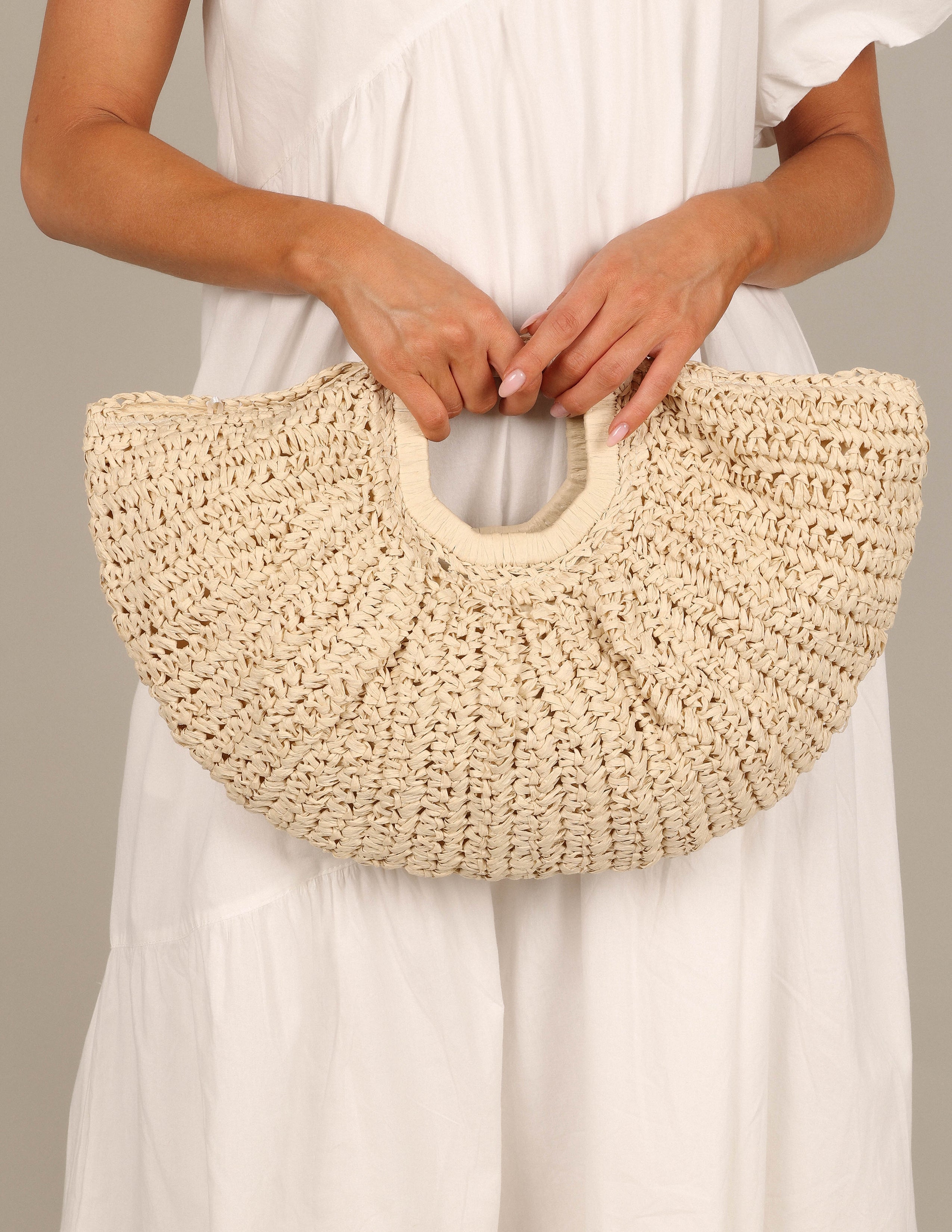 Natural | Straw Bag