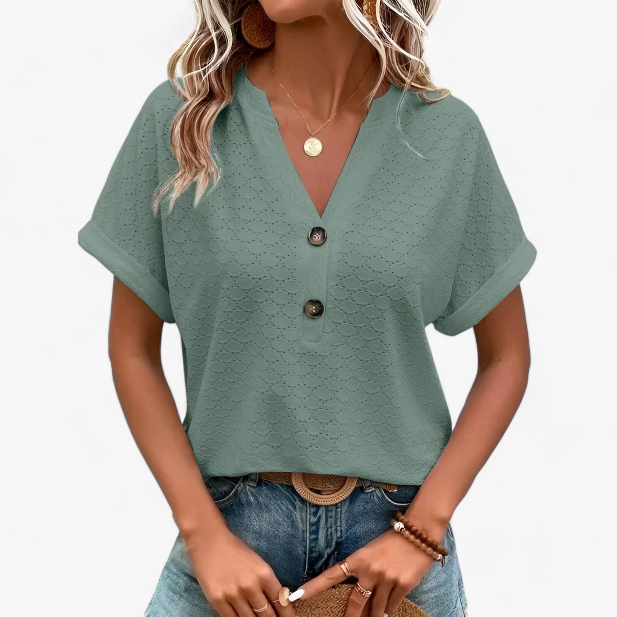 Lærke | Chic Jacquard Elegance for Any Occasion