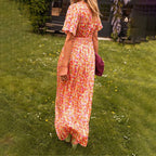 Emma - Classic V-Neck Dress