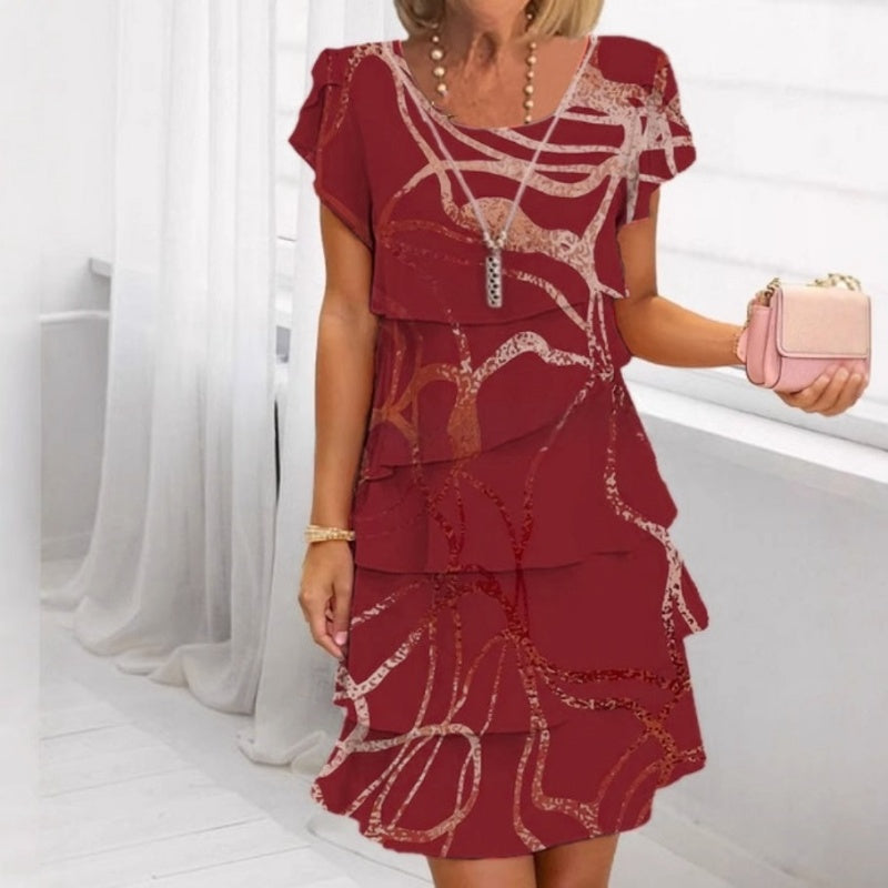 Danusia - Elegant Draped Dress