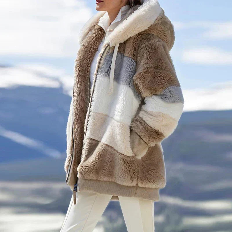 Alexa - Stylish Jacket with Hood and Zipper